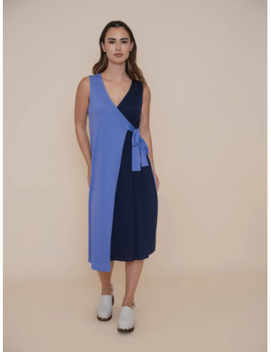 VESTIDO PLIEGUES MODAL