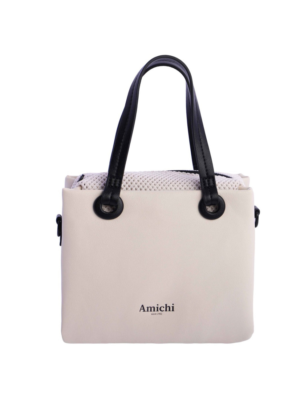 0SV5313016 BOLSO MANO C/B MARFIL