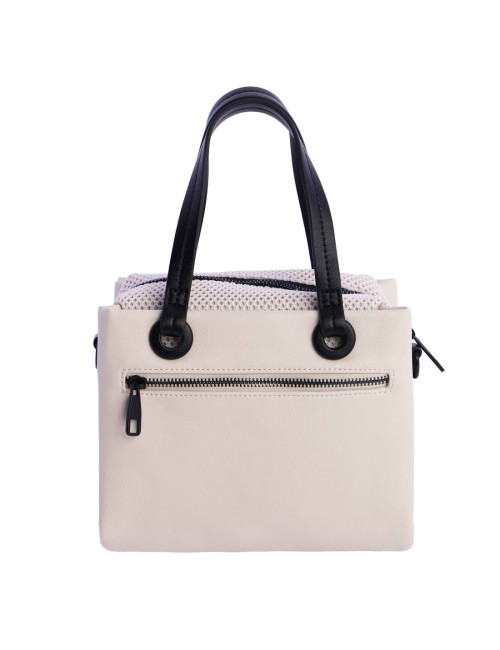 0SV5313016 BOLSO MANO C/B MARFIL