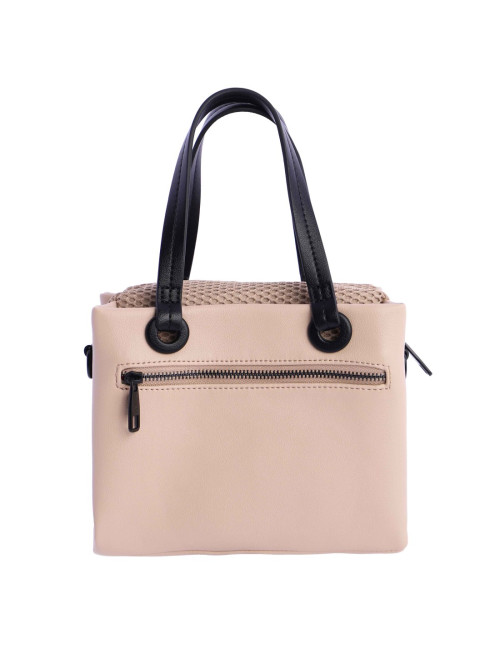 0SV5313016 BOLSO MANO C/B MARFIL