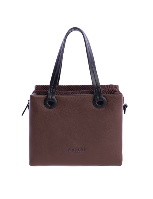 0SV5313016 BOLSO MANO C/B MARFIL