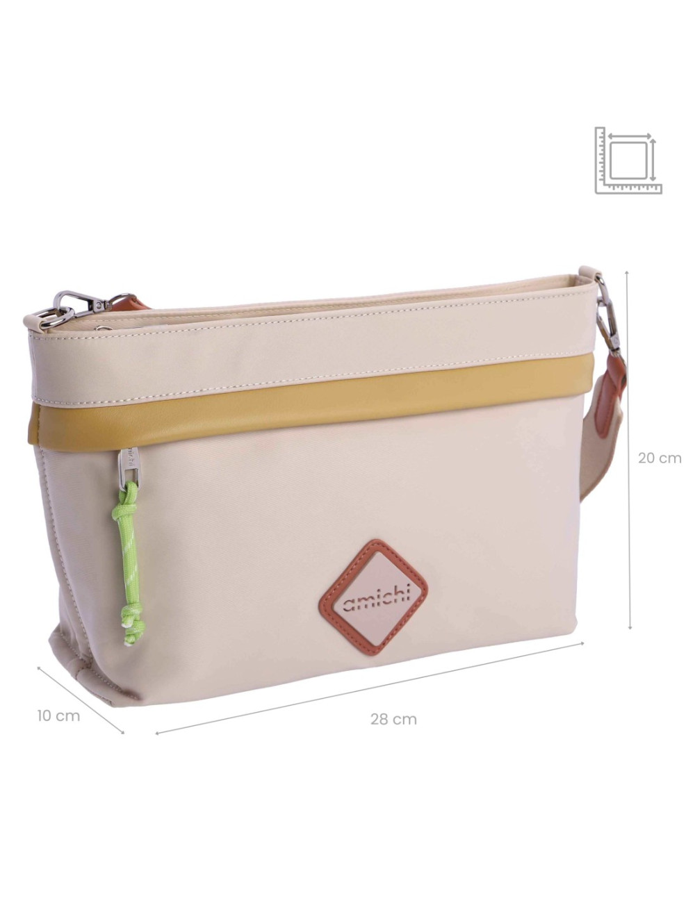 0SV5315004 BANDOLERA BEIGE