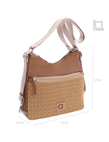 0SV5328004 BOLSO/MOCHILA BEIGE