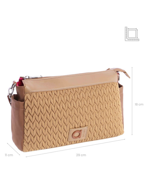 0SV5329004 BANDOLERA BEIGE