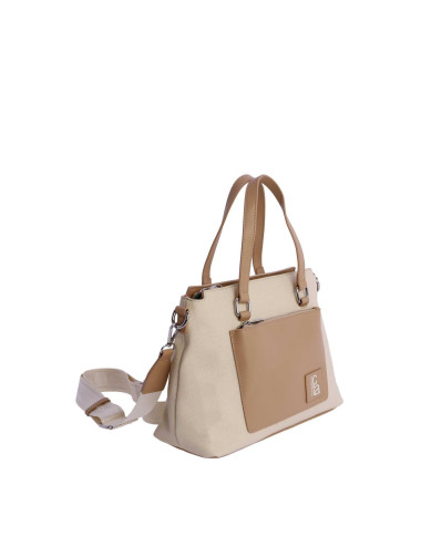 0SV2004016 BOLSO MANO C/B MARFIL