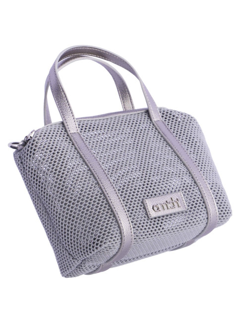 0SV2007009 BOLSO MANO C/B PLATA