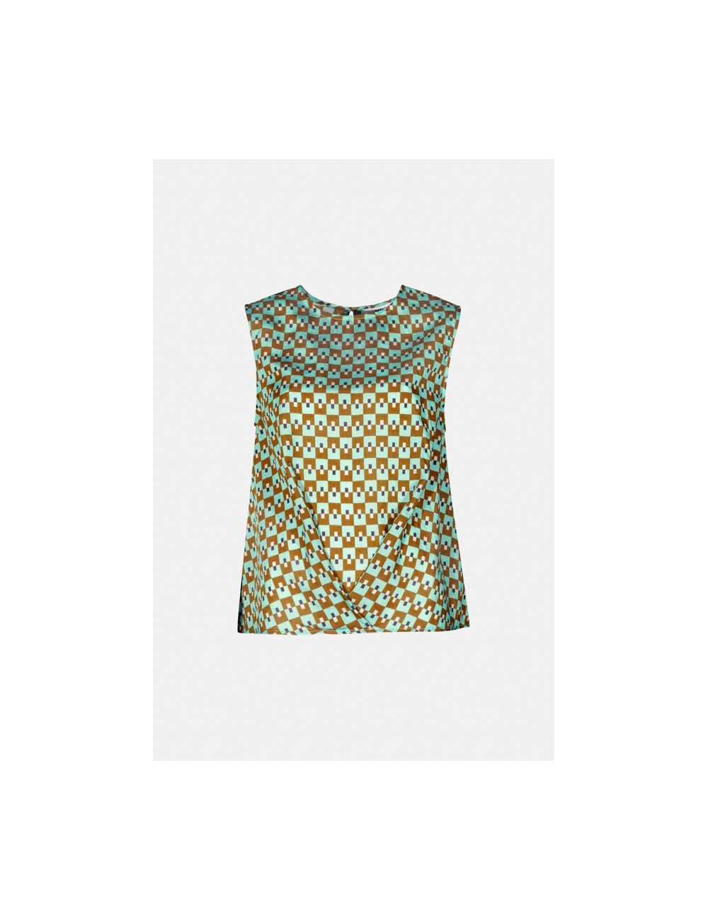 TOPS opart green