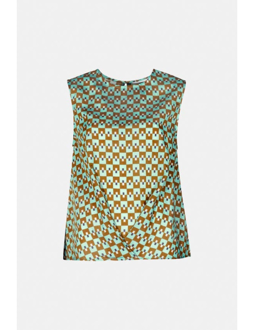 TOPS opart green