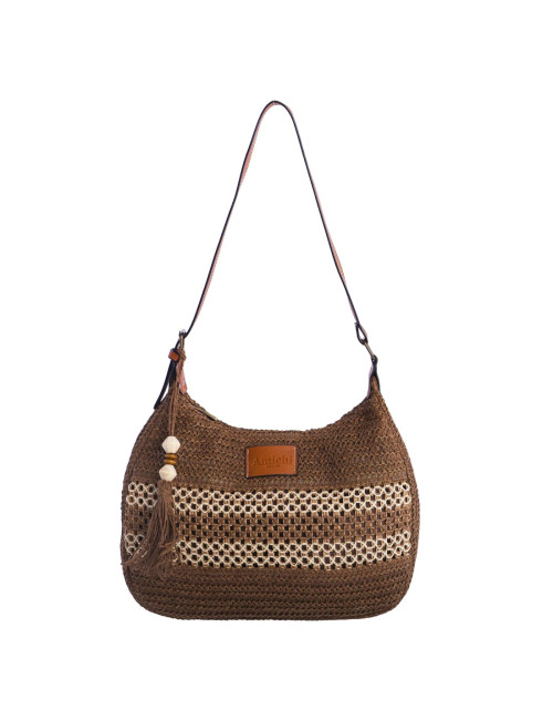 BOLSO hombro marrón