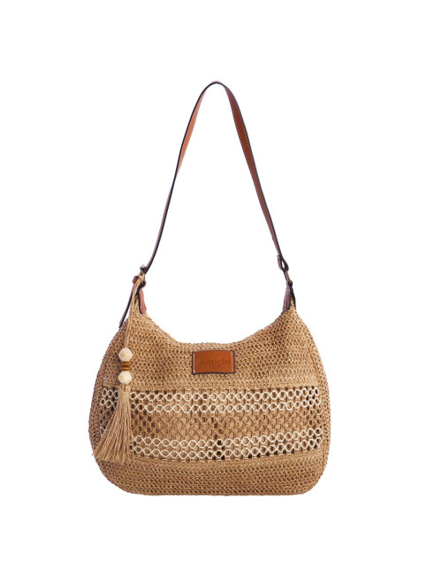 BOLSO hombro marrón