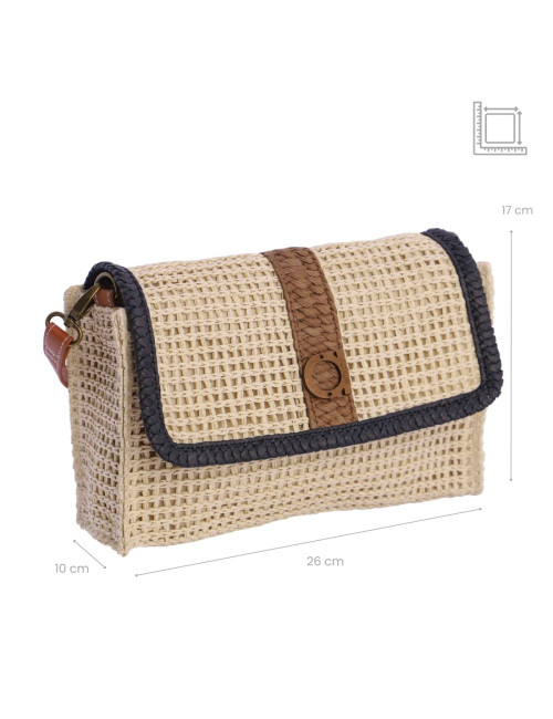 Bandolera marfil
