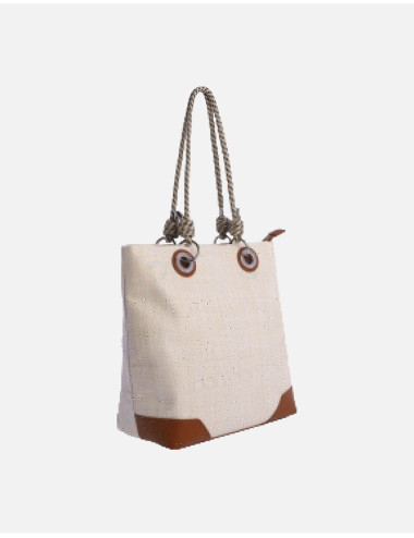 SHOPPER marrón