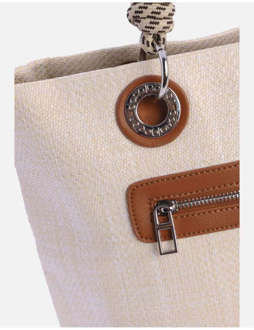 SHOPPER marrón