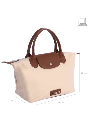 BOLSO Mano coral