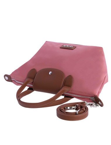 BOLSO Mano coral