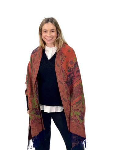 Pasmina Kahyra multicolor cazuela