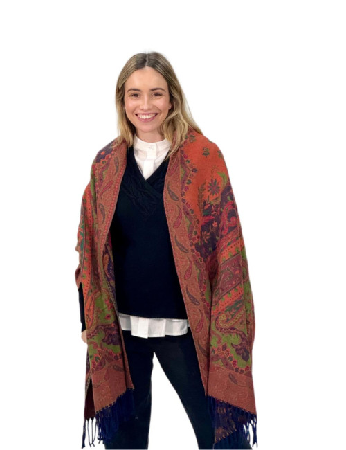Pasmina Kahyra multicolor cazuela