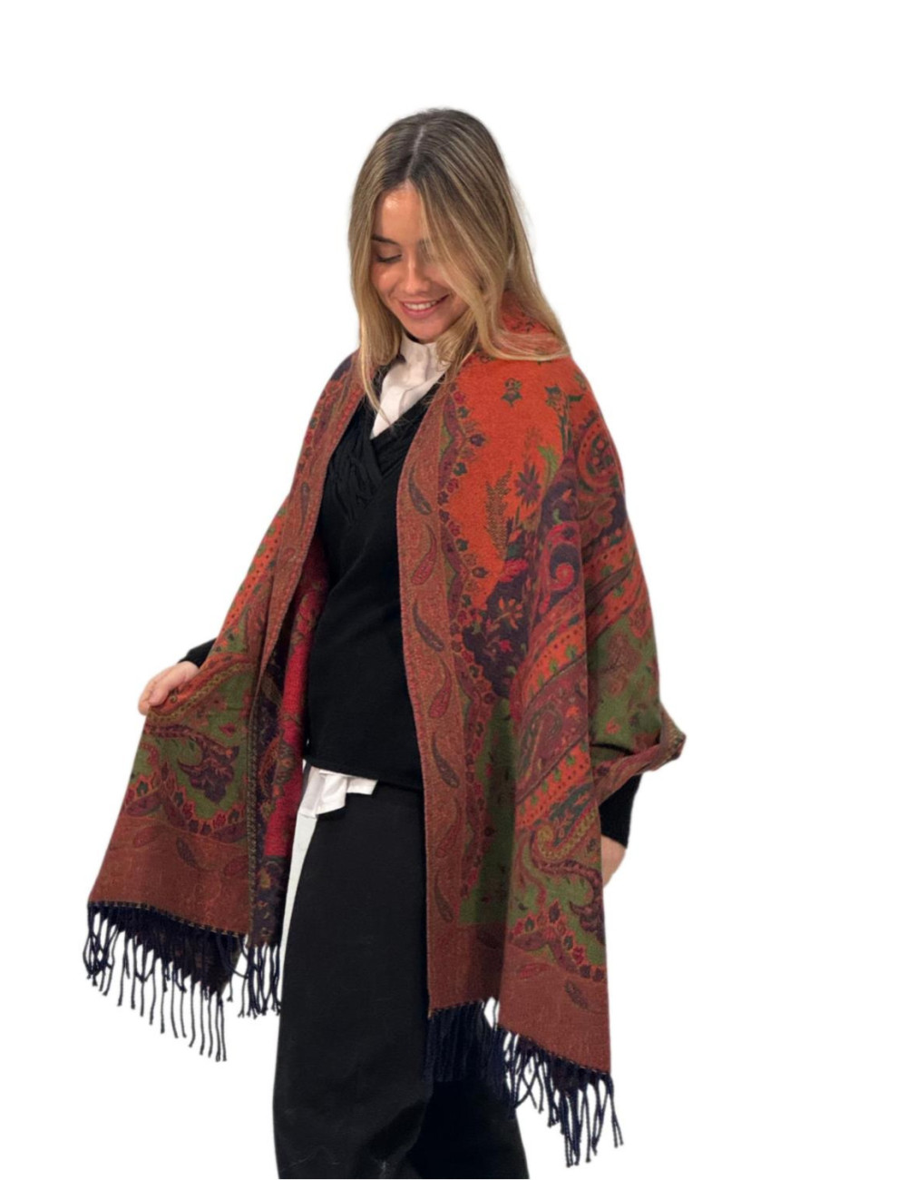 Pasmina Kahyra multicolor cazuela
