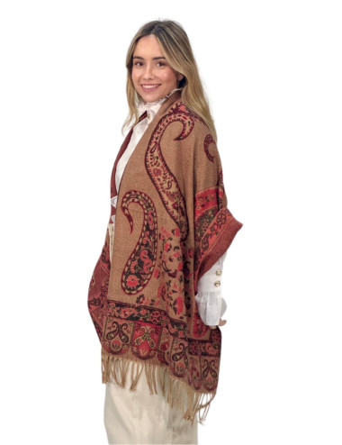 Pasmina Kahyra arabia roja MULTICOLOR