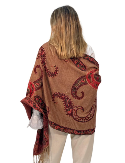 Pasmina Kahyra arabia roja MULTICOLOR