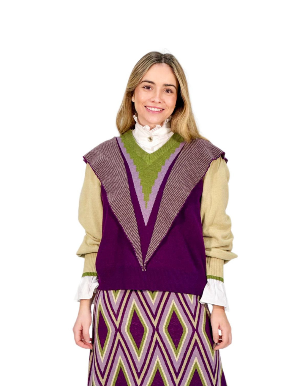 Camisa Kahyra escarlata blanca BLANCO