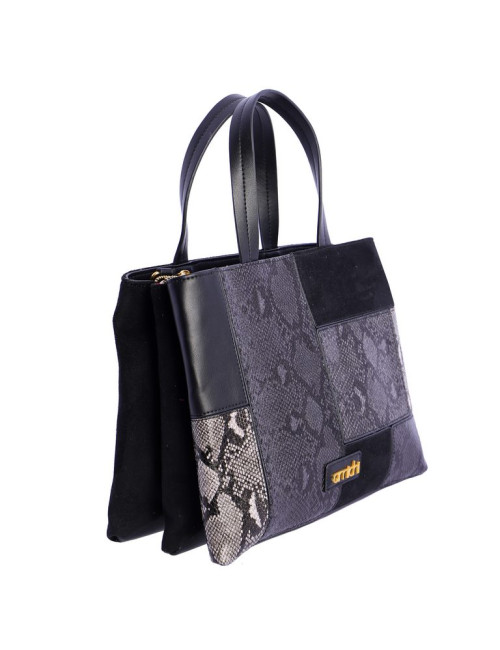 BOLSO MANO C/B NEGRO