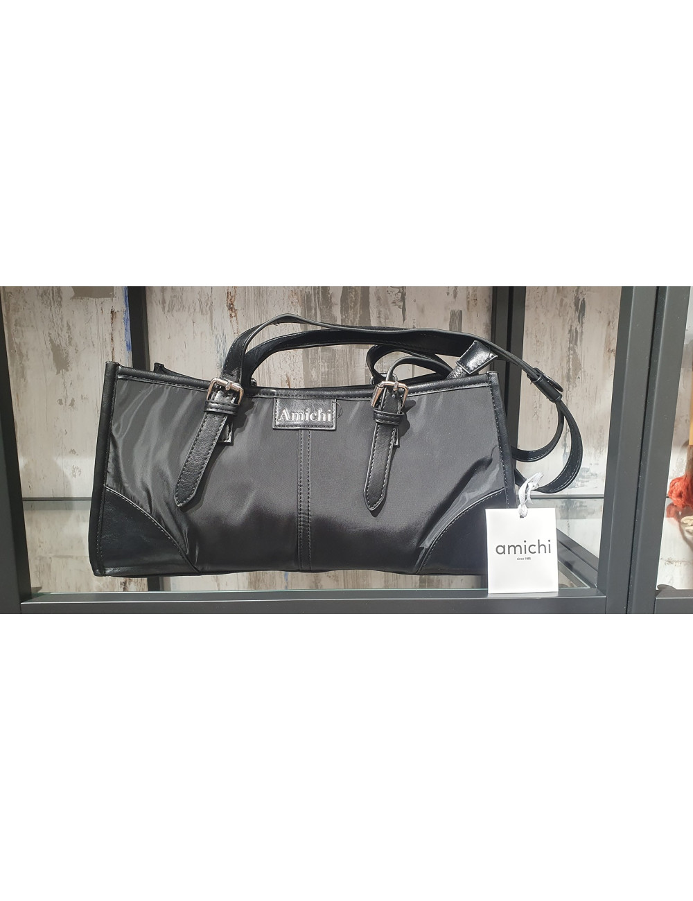 BOLSO MANO C/B VERDE