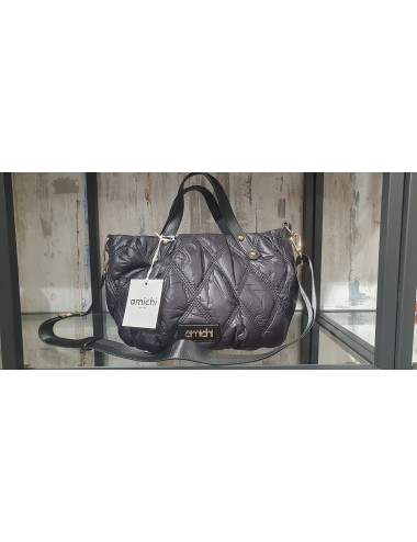BOLSO MΑΝΟ C/B NEGRO