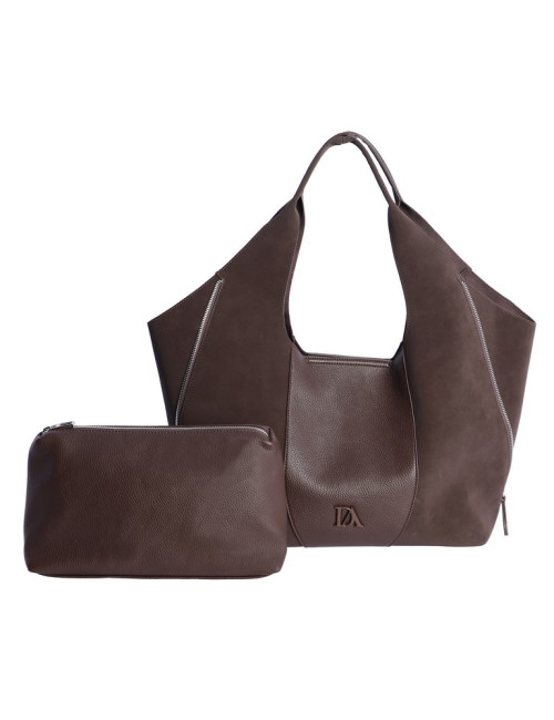 BOLSO HOMBRO MARRON