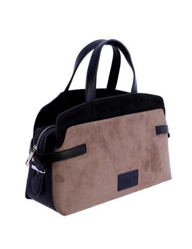 BOLSO MΑΝΟ C/B GRIS
