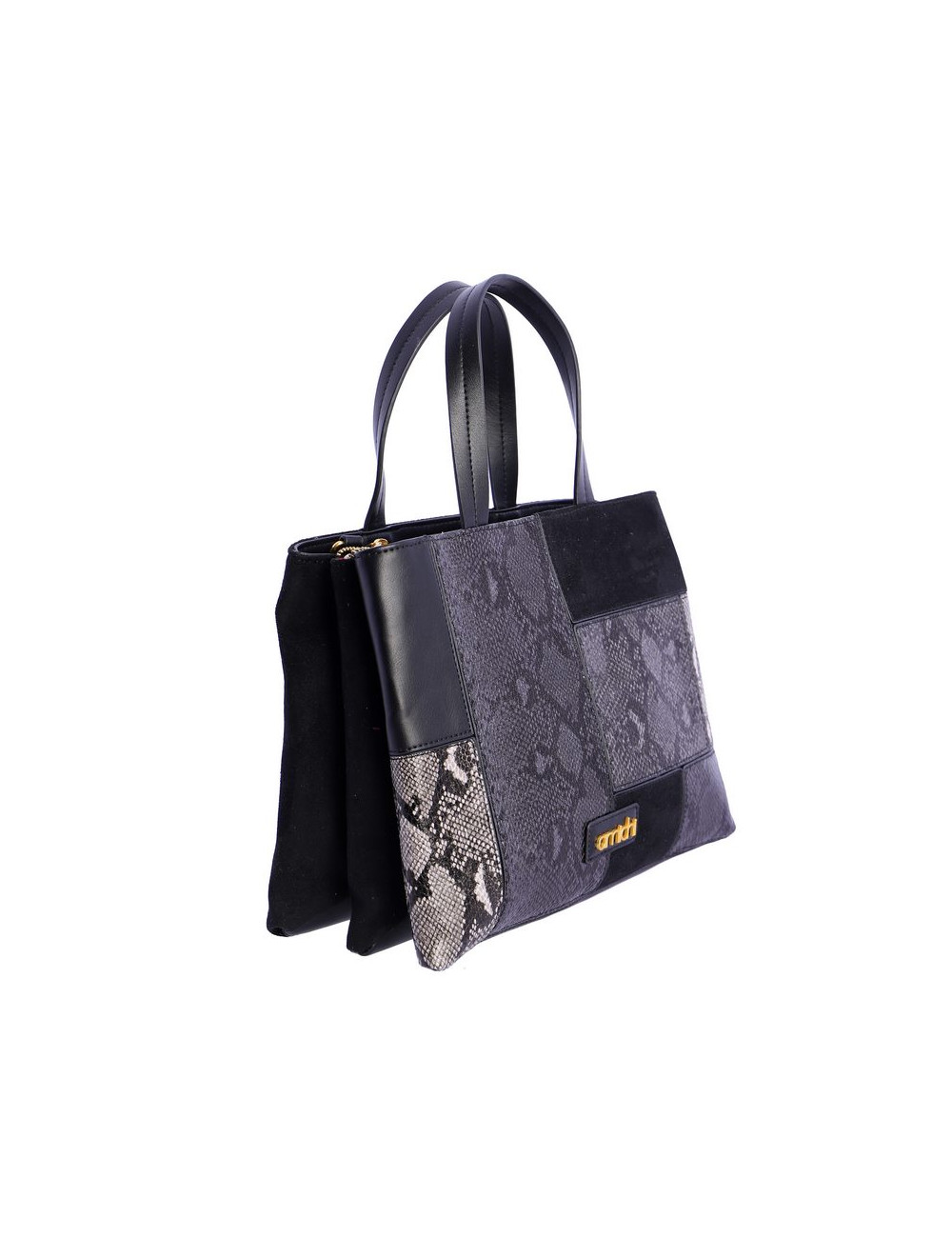 BOLSO MANO C/B NEGRO