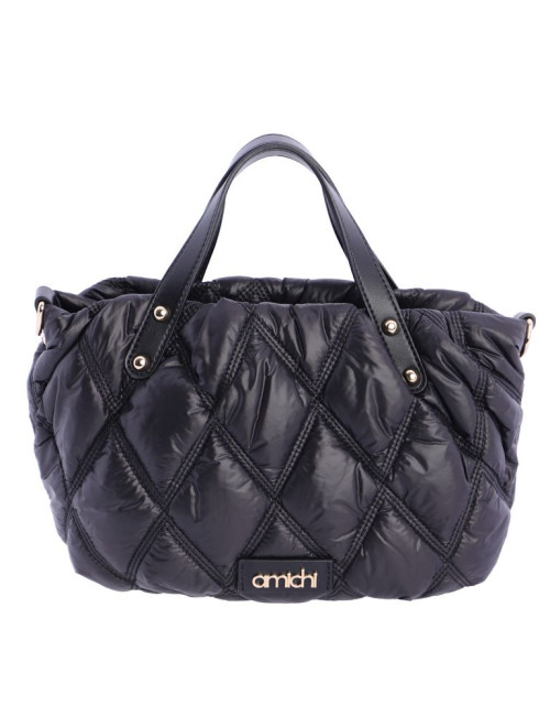 BOLSO MΑΝΟ C/B NEGRO