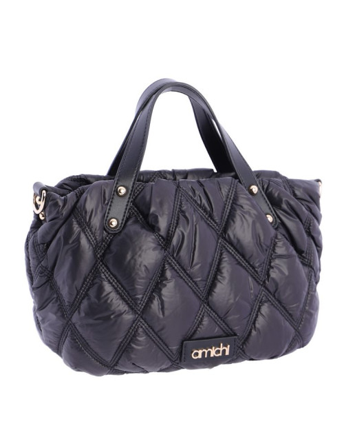 BOLSO MΑΝΟ C/B NEGRO