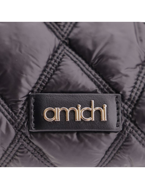 BOLSO MΑΝΟ C/B NEGRO