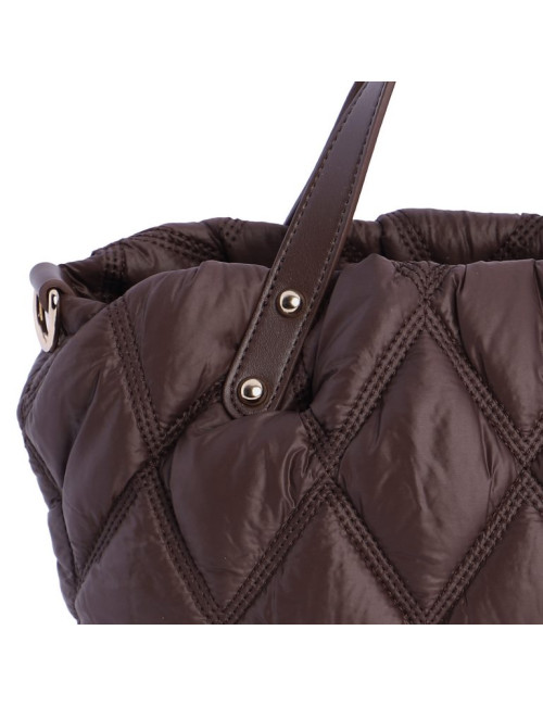 BOLSO MΑΝΟ C/B MARRON