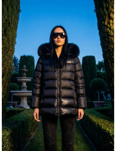 CHAQUETA CREMALLERAS NEG