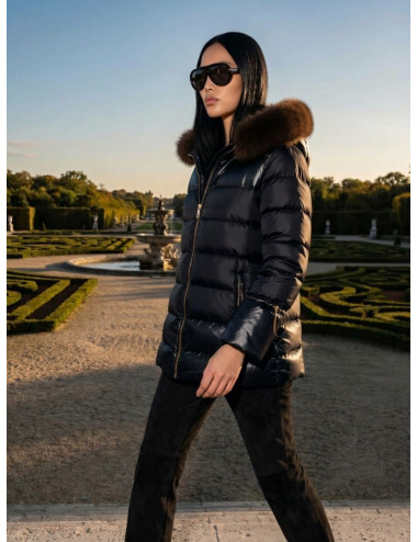 CHAQUETA CREMALLERAS NEG